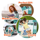 Personalized Dog Mom Quilt Blanket Printed PNHQ2912