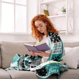 Personalized Dog Mom Quilt Blanket Printed PNHQ2912