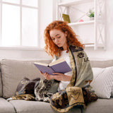 Personalized  Life Is Better With Dogs Dog Lovers Look Right Beside You Quilt Blanket Printed 22DEC-DT29