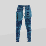 Personalized Canadian veteran/soldier 3D Sweatpants printed QTDT3012