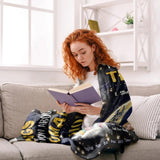 Personalized Cat Mom Quilt Blanket Printed Gift For Cat Lover PNHQ3012