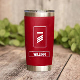 Personalized German Veteran/Soldier Rank Camo Tumbler Printed 22DEC-DT30