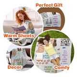 Personalized I Like My Cat Better Than Most People Cats Welcome Quilt Blanket Printed PNDT0301