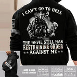 Personalized Australian Solider/ Veteran I Can't Go To Hell The Devil Still Has Restraining Order Against Me Hoodie 3D Printed 23JAN-DT03