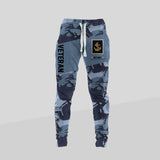Personalized UK Veteran/ Solider Rank Camo Printed 3D Sweatpants QTDT0401