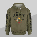 Personalized UK Solider/ Veteran One A Soldier Always A Soldier Unit Logo Hoodie 3D Printed QTDT0401