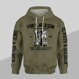 Personalized US Solider/ Veteran One A Soldier Always A Soldier Military Base Address Hoodie 3D Printed QTHQ0601