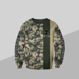 Personalized French Solider/ Veteran One A Soldier Always A Soldier Rank Camo Hoodie or Sweater 3D Printed QTDT0601