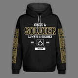 Personalized US Solider/ Veteran One A Soldier Always A Soldier Hoodie 3D Printed QTHQ0601