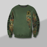 Personalized German Solider/ Veteran One A Soldier Always A Soldier Rank Camo  Sweater Or Sweatpant 3D Printed 23JAN-DT07