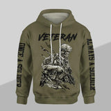 Personalized German Veteran Once A Soldier Always A Soldier Rank Hoodie Or Sweatpant 3D Printed 23JAN-HQ09