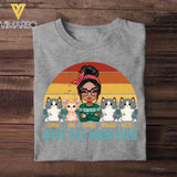 Personalized Best Cat Mom Ever Cat Lovers Tshirt Printed 23JAN-DT12
