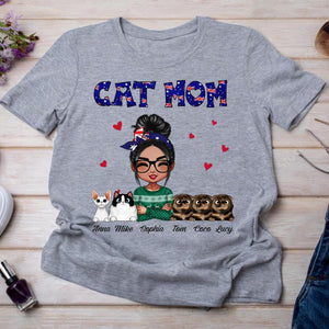 Personalized Australian Cat Mom Printed Tshirt 23JAN-VD13