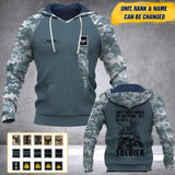 Personalized UK Solider/ Veteran They Said I Could Do Anything Camo With Name and Rank Hoodie 3D Printed 23JAN-HY13