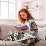 Personalized To My Wife The Day I Fell In Love With You I Realized That You Are The One Couple Quilt Blanket Printed PNHQ2901