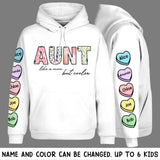 Personalized Aunt Like A mom But Cooler Hoodie or Sweater 3D Printed QTVD3101