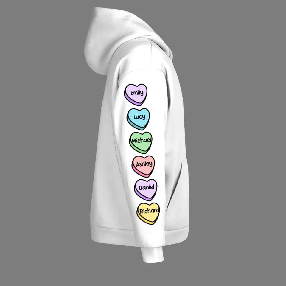 Personalized Aunt Like A mom But Cooler Hoodie or Sweater 3D Printed QTVD3101