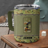 Personalized Australian Veteran/Soldier Insulated Mug Printed 23FEB-DT03