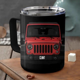 Personalized Jeep with Name Mug Printed 23FEB-DT03