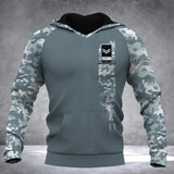 Personalized UK Solider/ Veteran One A Soldier Always A Soldier  Camo With Name and Rank Hoodie Or Tshirt 3D Printed QTDT0602