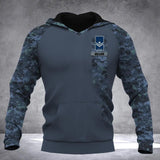 Personalized I Am A Canadian Grumpy Veteran I Fix Stupid Name and Rank Camo Hoodie 3D Printed QTDT0702