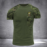 Personalized I Am A Canadian Grumpy Veteran I Fix Stupid Name and Rank Camo Hoodie 3D Printed QTDT0702