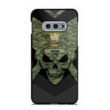 Personalized Canadian Soldier/ Veteran Rank Camo with Name Phonecase Printed 23FEB-HQ10