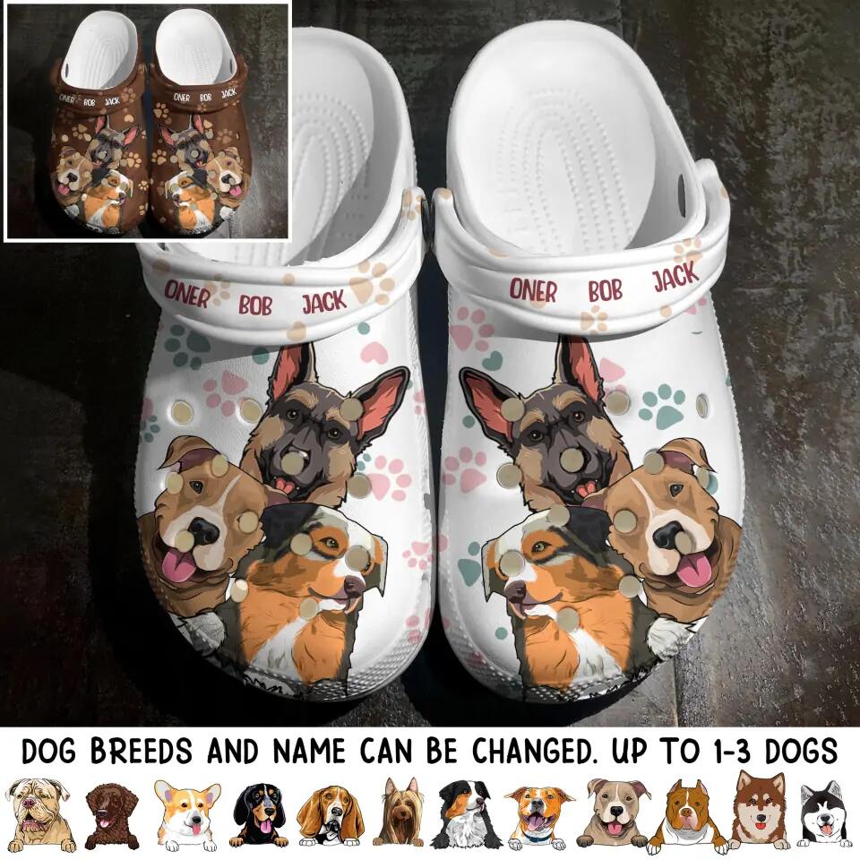 Personalized Cat Lovers Clogs Shoes, Custom Photo Face Clogs Shoes