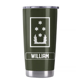Personalized I Am Netherlands Veteran I Am Who I Am Rank Tumbler Printed QTHQ1302
