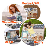 Personalized Everything We Are Is Because Of You To Dog Mom Dog Lovers Quilt Blanket Printed 23FEB-VD27