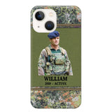 Personalized Upload Photo Netherlands Veteran/Soldier Phonecase Printed 23FEB-HQ28