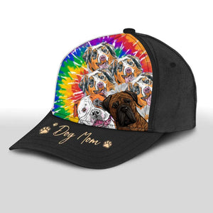 Personalized Dog Mom Fur Mama Life Is Better With Dogs Hipppie Peaked Cap 3D Printed QTHQ1603