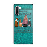 Personalized Behind Every Good Woman Is A Lot Of Dogs & Name Dog Lovers Gift Phonecase Printed 23MAR-DT18