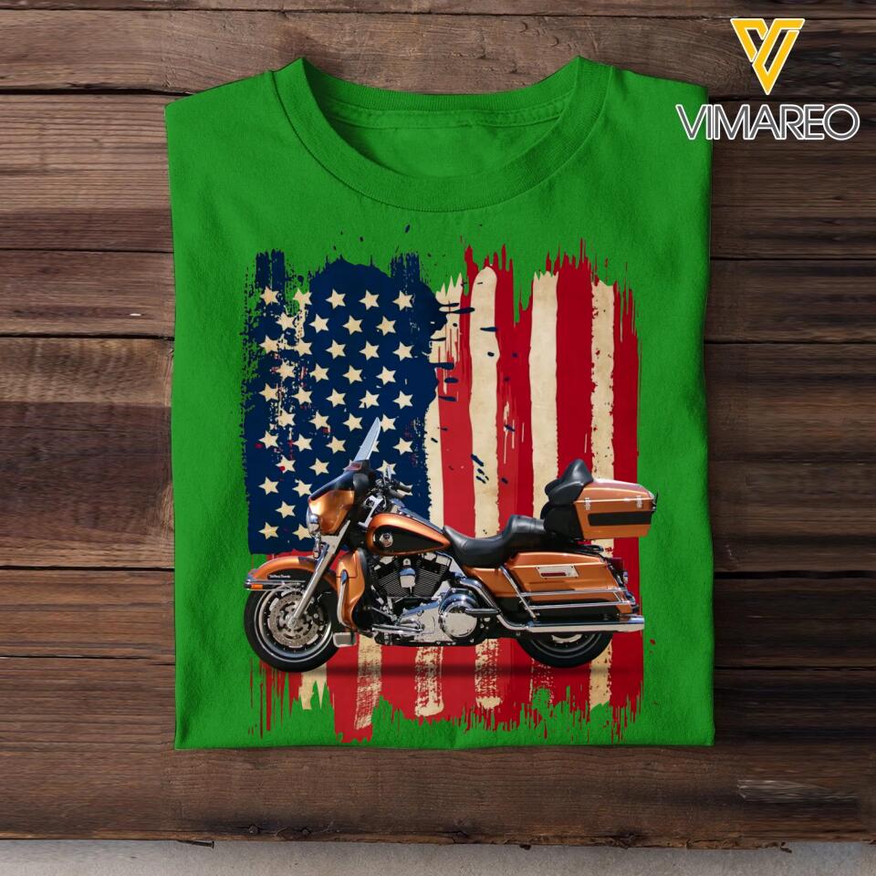 Personalized Upload Your Bike Photo Tshirt Printed 23MAR-DT18