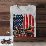 Personalized Upload Your Bike Photo Tshirt Printed 23MAR-DT18