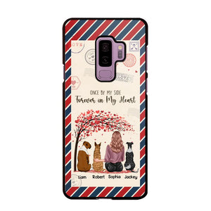 Personalized Dog Lovers Once By My Side Forever In My Heart Phonecase Printed PNDT2203