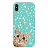 Personalized Upload Your Pet Photo Pet Lovers Silicon Phonecase 23MAR-HQ22