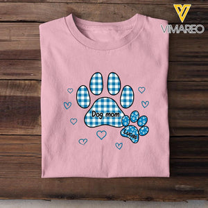 Personalized Dog Mom Tshirt Printed QTBQT240323