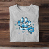 Personalized Dog Mom Tshirt Printed QTBQT240323
