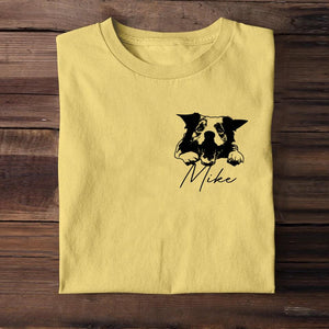 Personalized Upload Your Dog Photo Dog Lovers Tshirt Printed PNHQ0304