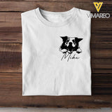 Personalized Upload Your Dog Photo Dog Lovers Tshirt Printed PNHQ0304