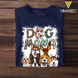 Personalized Dog Mama Dog Lovers Gift Tshirt Printed PNHQ1704