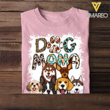 Personalized Dog Mama Dog Lovers Gift Tshirt Printed PNHQ1704