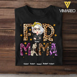 Personalized Fur Mama Leopad, Dog Lover, Cat Lover Tshirt Printed QTHQ2004