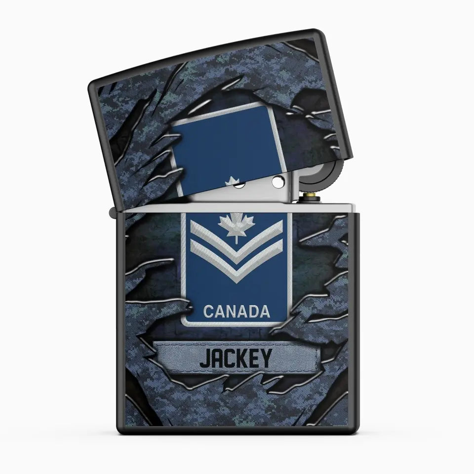Personalized Canadian Veteran/Soldier Lighter Case Printed 23APR-HQ25
