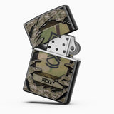 Personalized US Veteran/Soldier Lighter Case Printed 23APR-HQ25