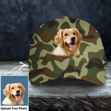 Personalized Upload Your Dog Photo Dog Lovers Gift Cap T-shirt PNTB2604