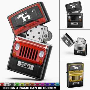 Personalized Jeep Car Lighter Case Printed 23APR-HQ27