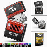 Personalized Jeep Car Lighter Case Printed 23APR-HQ27