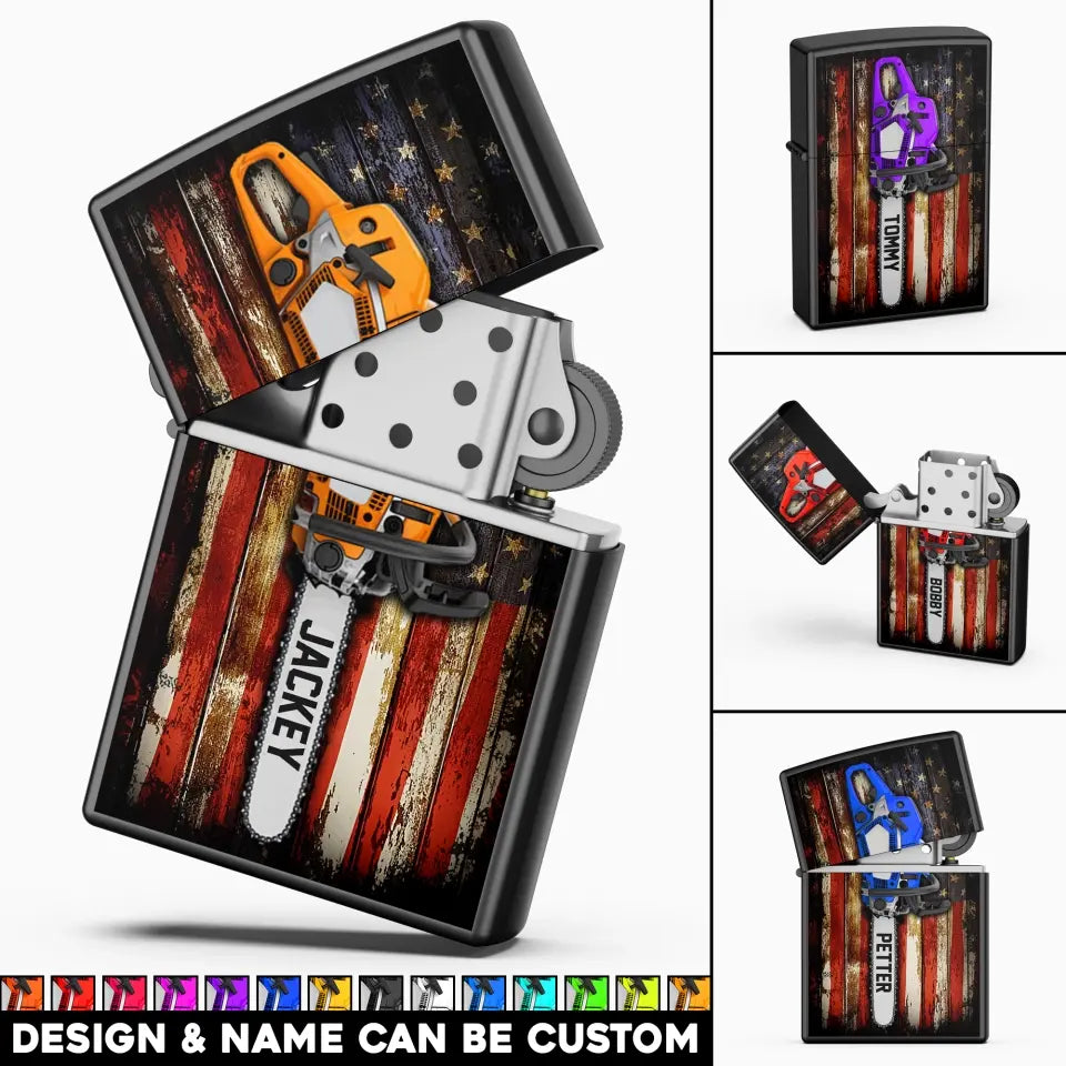 Personalized Arborist with Name Lighter Case Printed 23APR-HQ27